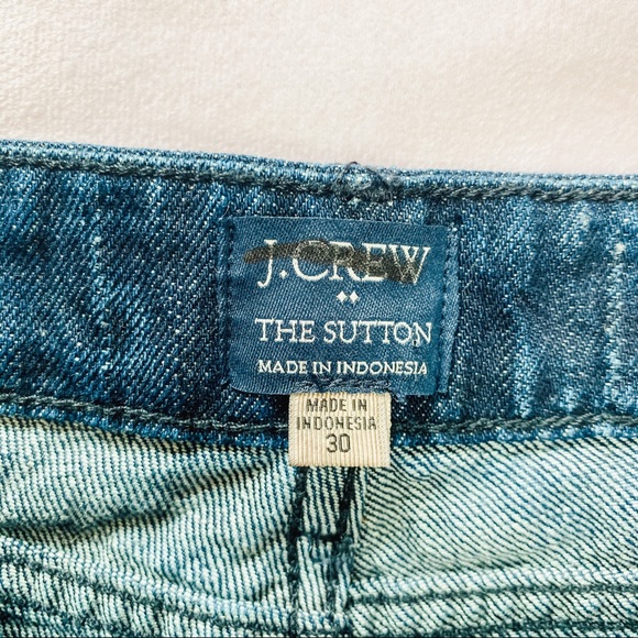 J. Crew Straight Leg Dark Wash Jeans - Picture 5 of 7